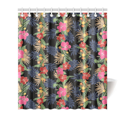 Hawaiian Themed Pattern Print Design H011 Shower Curtain
