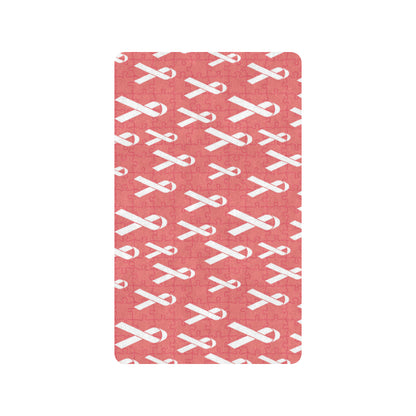 Autism Awareness Ribbon Design Print Rubber Doormat