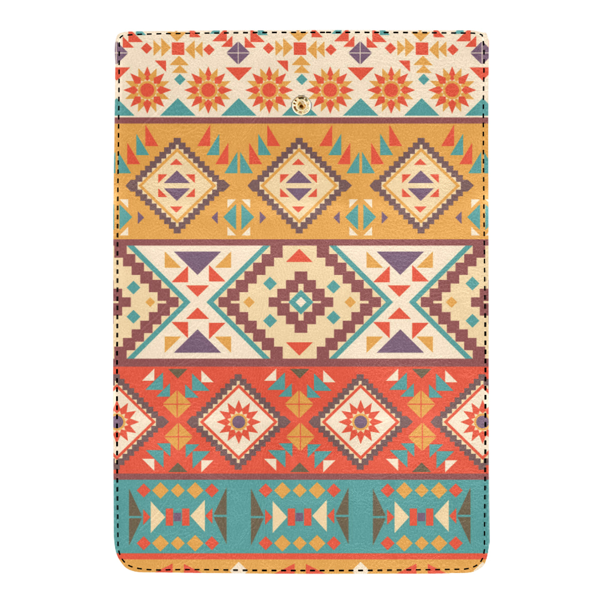 Navajo Pattern Print Design A01 Women's Trifold Wallet
