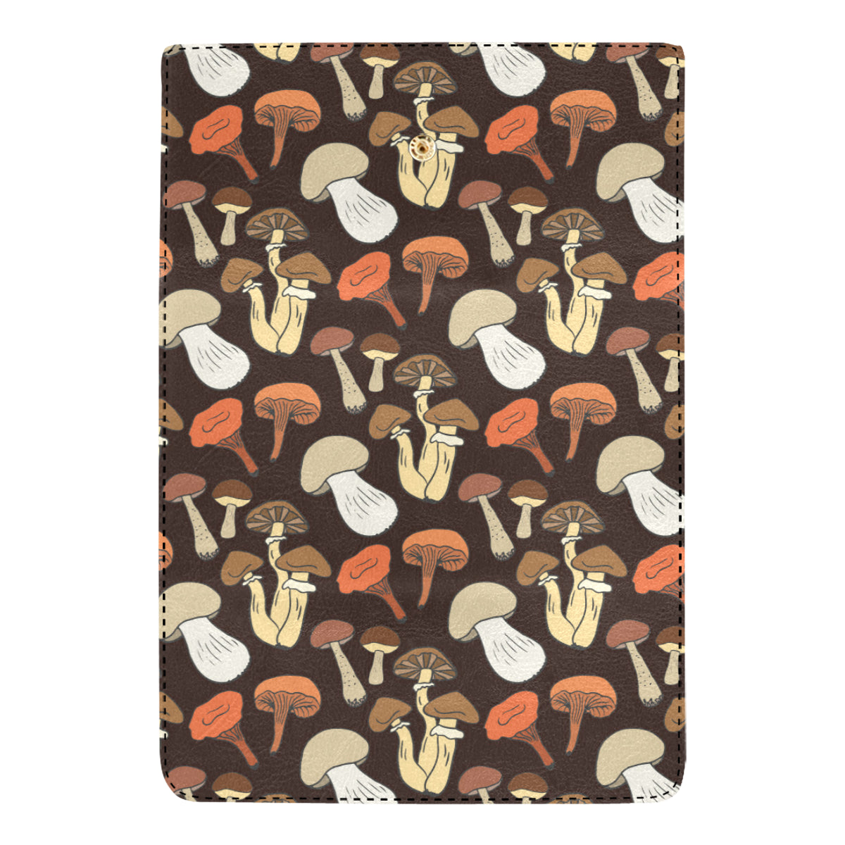 Mushroom Pattern Print Design A05 Women's Trifold Wallet