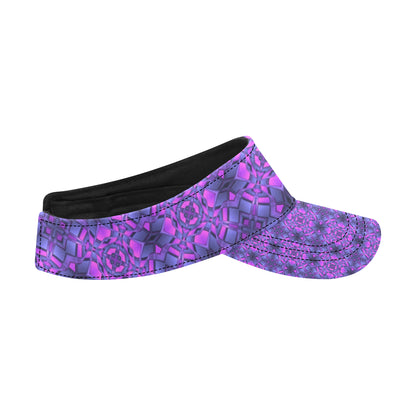 kaleidoscope Pattern Print Design Unisex Sun Visor