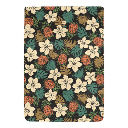 Hawaiian Themed Pattern Print Design H08 Women's Trifold Wallet