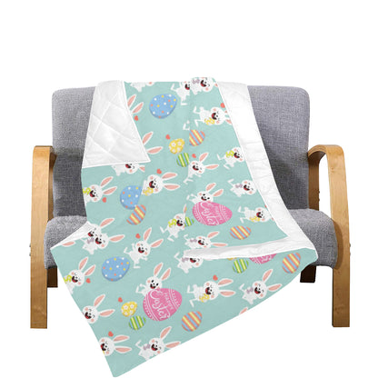Easter Eggs Pattern Print Design RB014 Premium Quilt