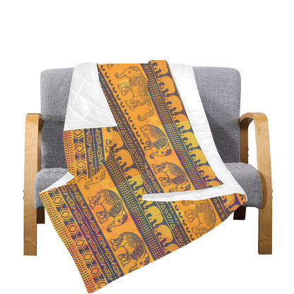 Elephant Aztec Premium Quilt