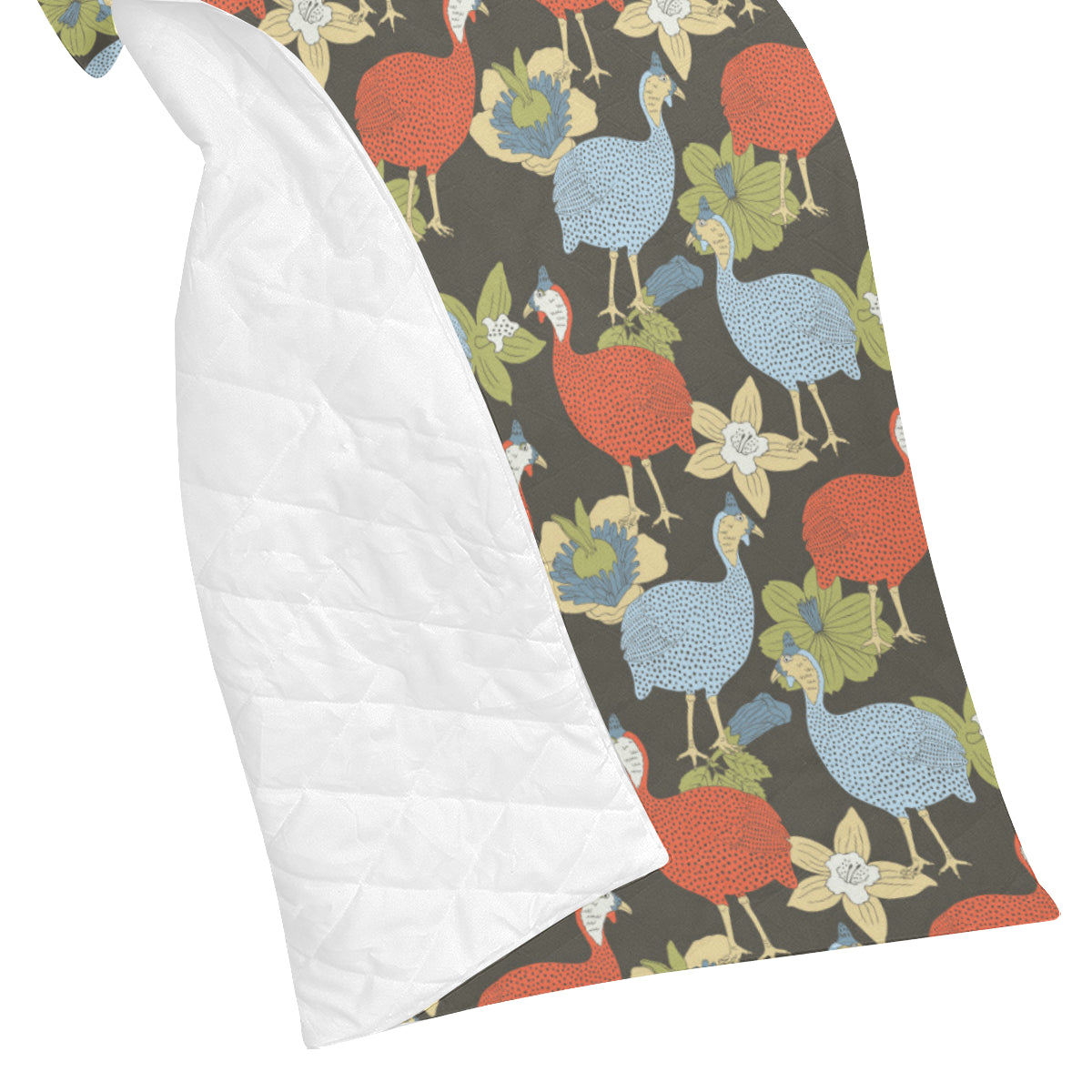 Guinea Fowl Pattern Print Design 02 Premium Quilt