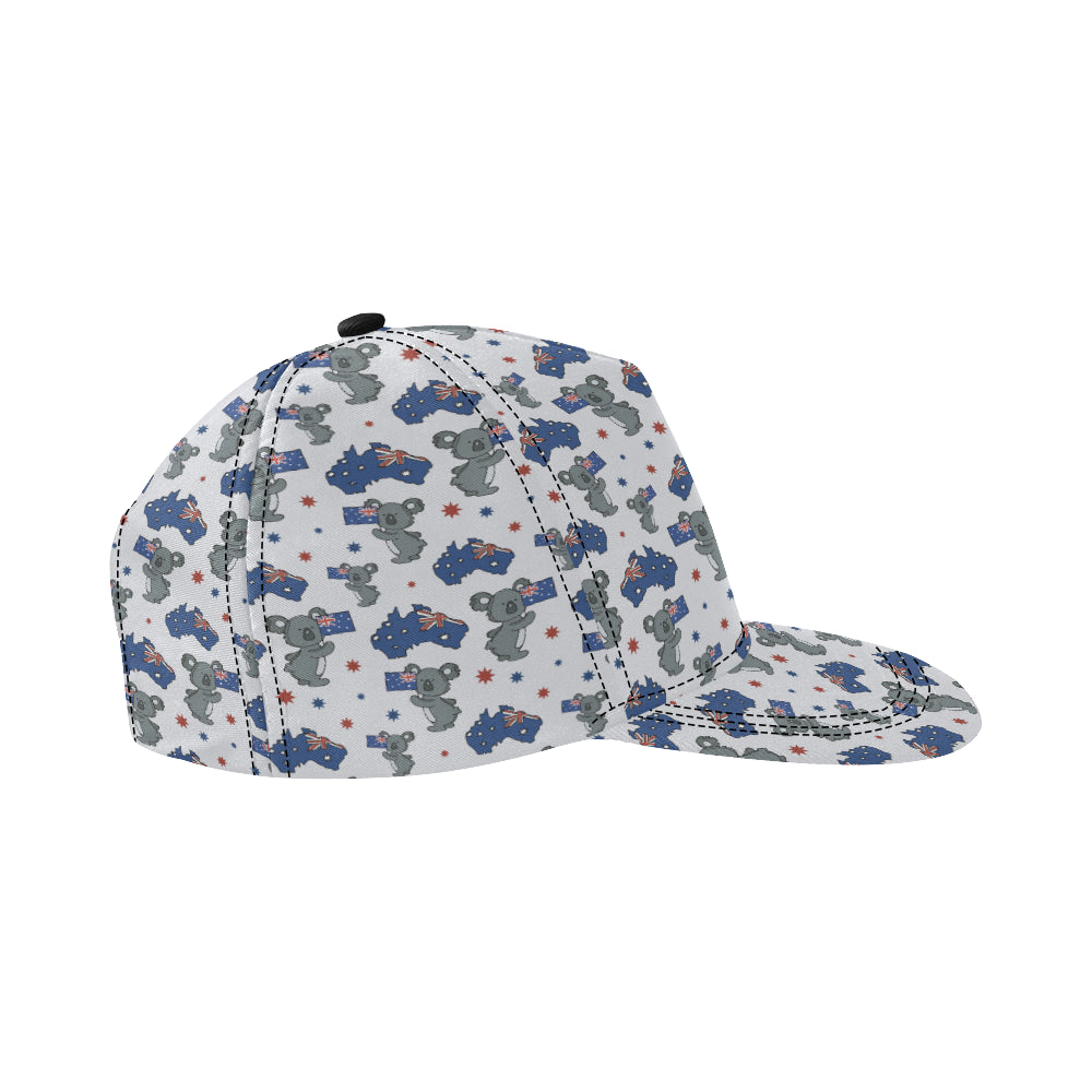 Koala Australia Day Themed Design Snapback Cap