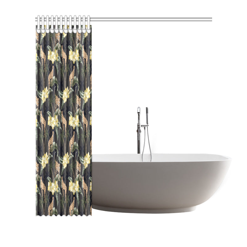 Cheetah Pattern Print Design 04 Shower Curtain