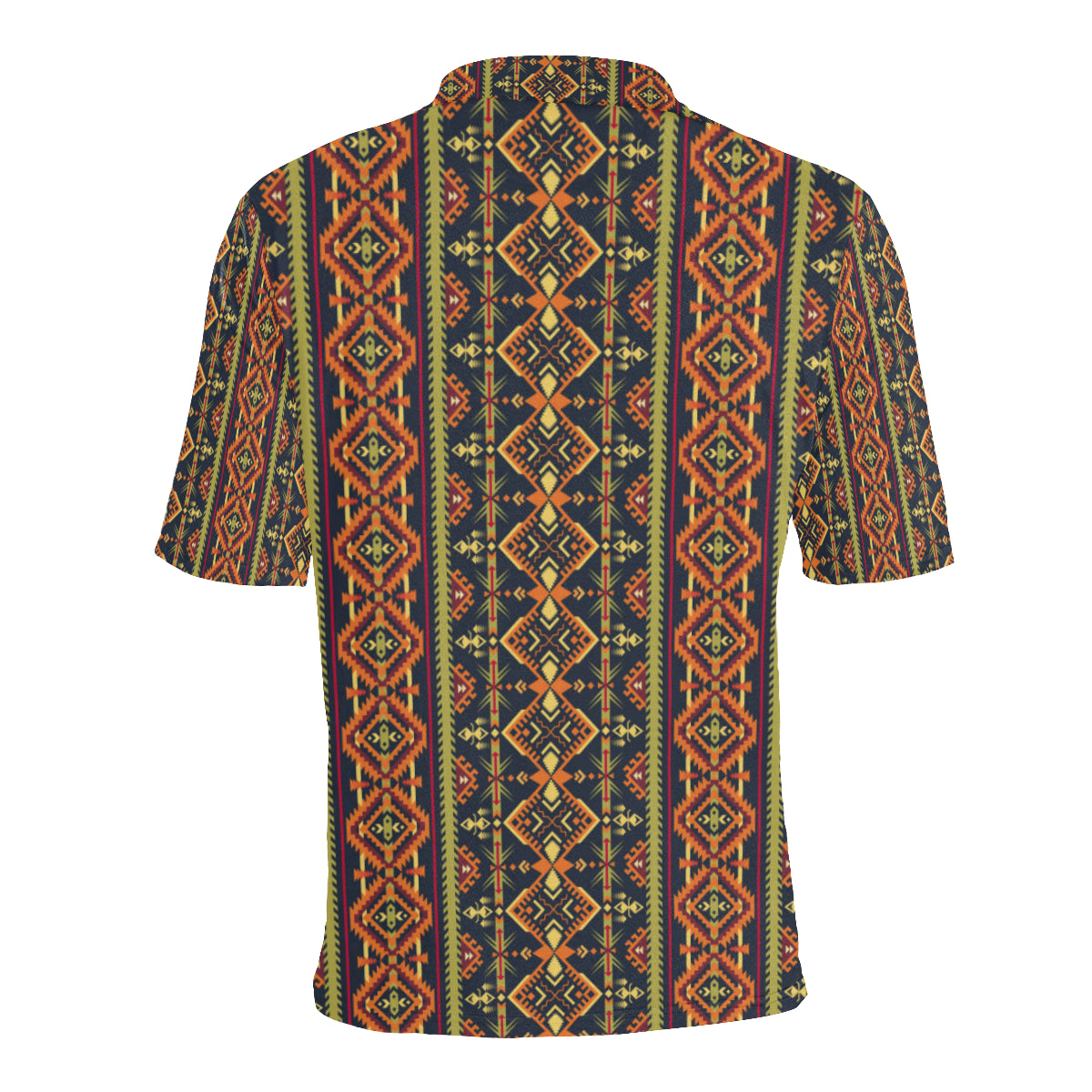 Kente Classic Design African Print Men Polo Shirt