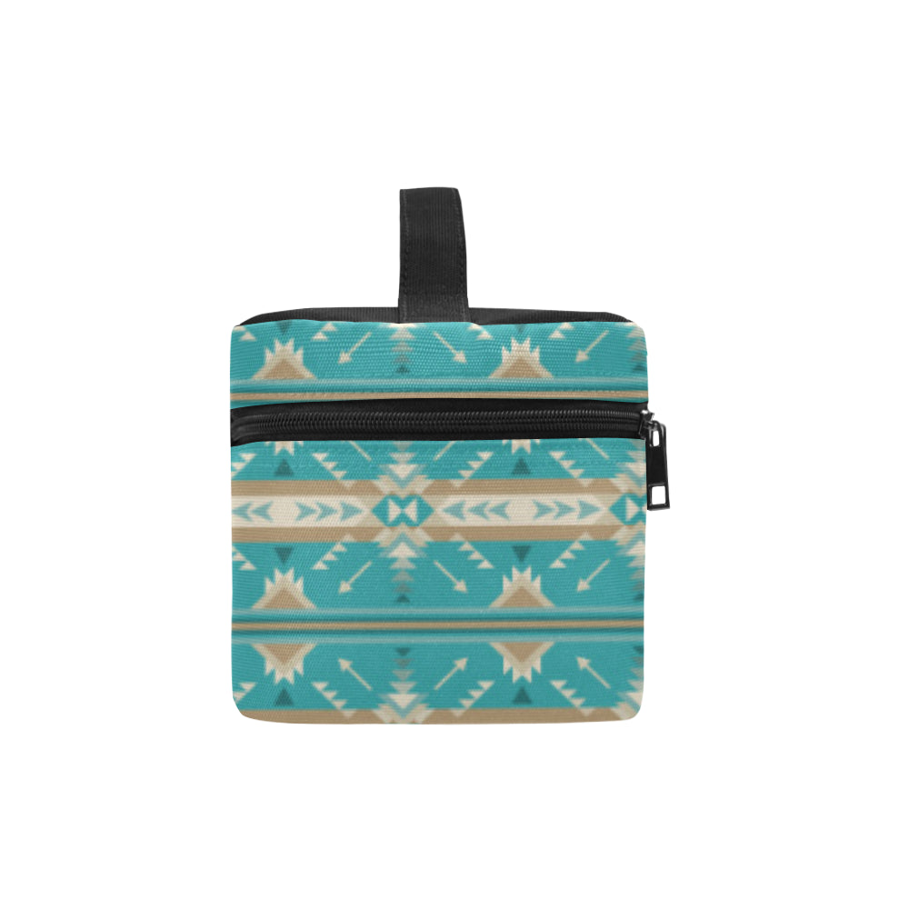 Southwest Native Design Themed Print Makeup Bag