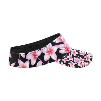 Pink Plumeria Pattern Print Design PM09 Unisex Sun Visor