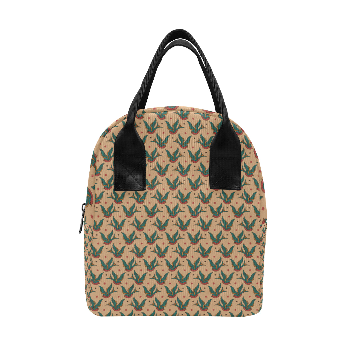 Old School Tattoo Swallow Design Insulated Lunch Bag