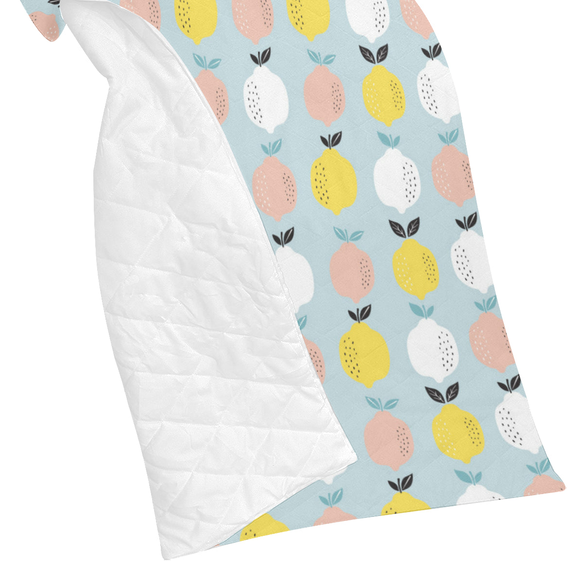 Citrus  Pattern Print Design 03 Premium Quilt