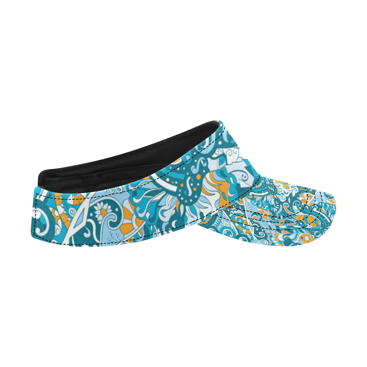 Funky Retro Pattern Print Design A03 Unisex Sun Visor