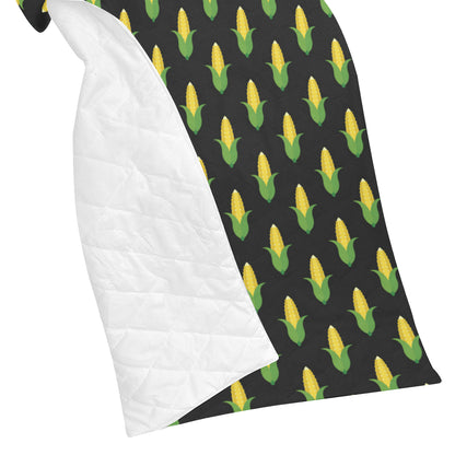 Corn Pattern Print Design 05 Premium Quilt