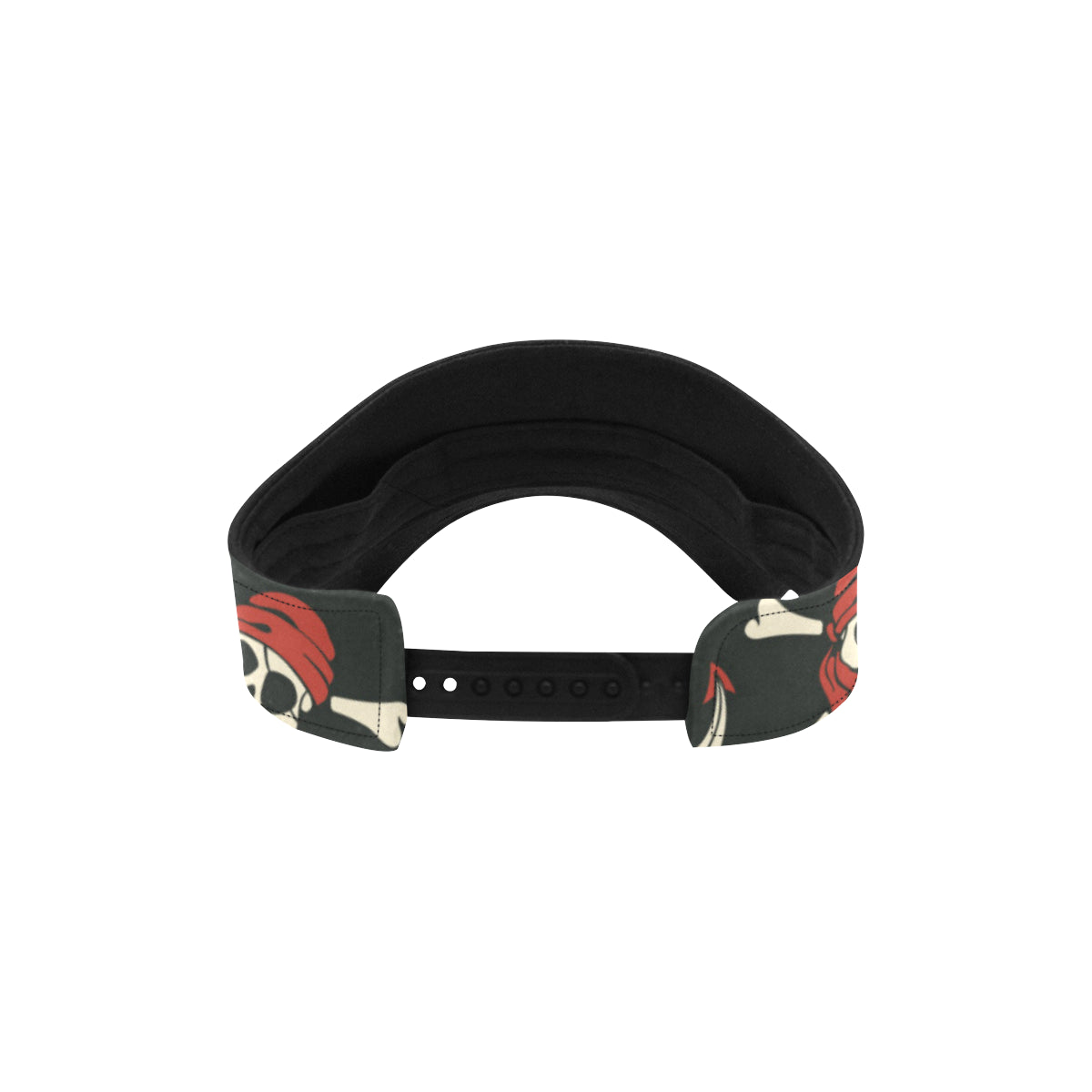 Pirate Pattern Print Design A02 Unisex Sun Visor