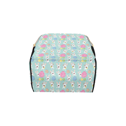 Easter Eggs Pattern Print Design RB014 Diaper Bag Backpack