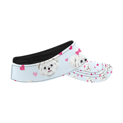 Maltese Pattern Print Design 03 Unisex Sun Visor