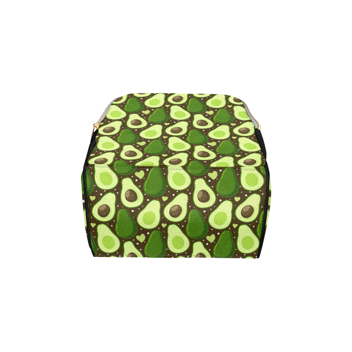Avocado Pattern Print Design AC04 Diaper Bag Backpack