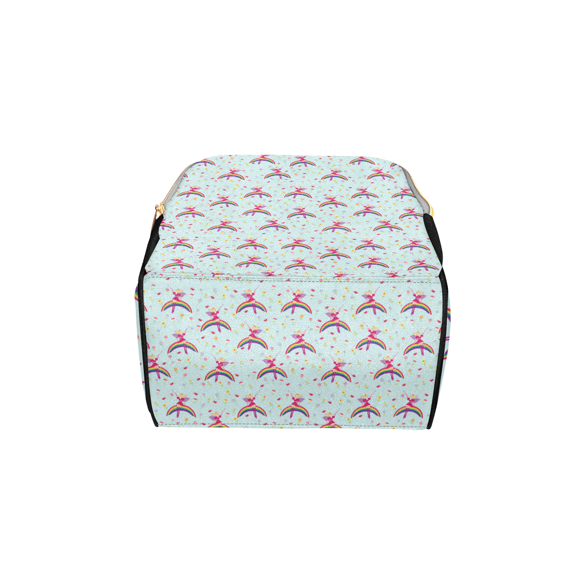 Fairy with Rainbow Print Pattern Diaper Bag Backpack