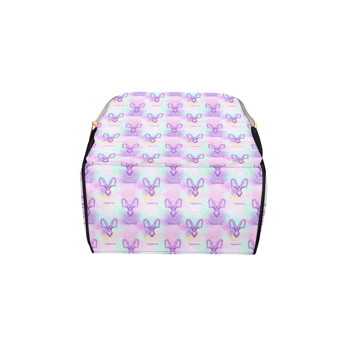 Capricorn Zodiac Pattern Print Design 02 Diaper Bag Backpack
