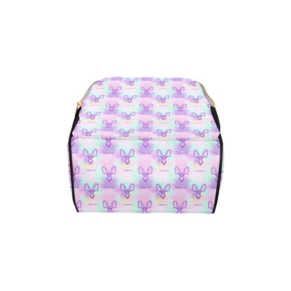 Capricorn Zodiac Pattern Print Design 02 Diaper Bag Backpack
