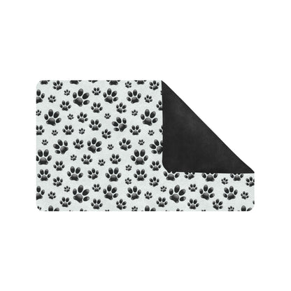 Paw Themed Print Rubber Doormat