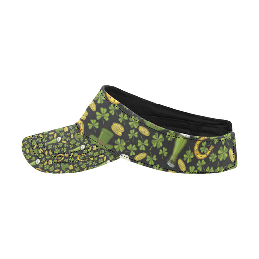 Clover St Patricks Pattern Print Design 03 Unisex Sun Visor