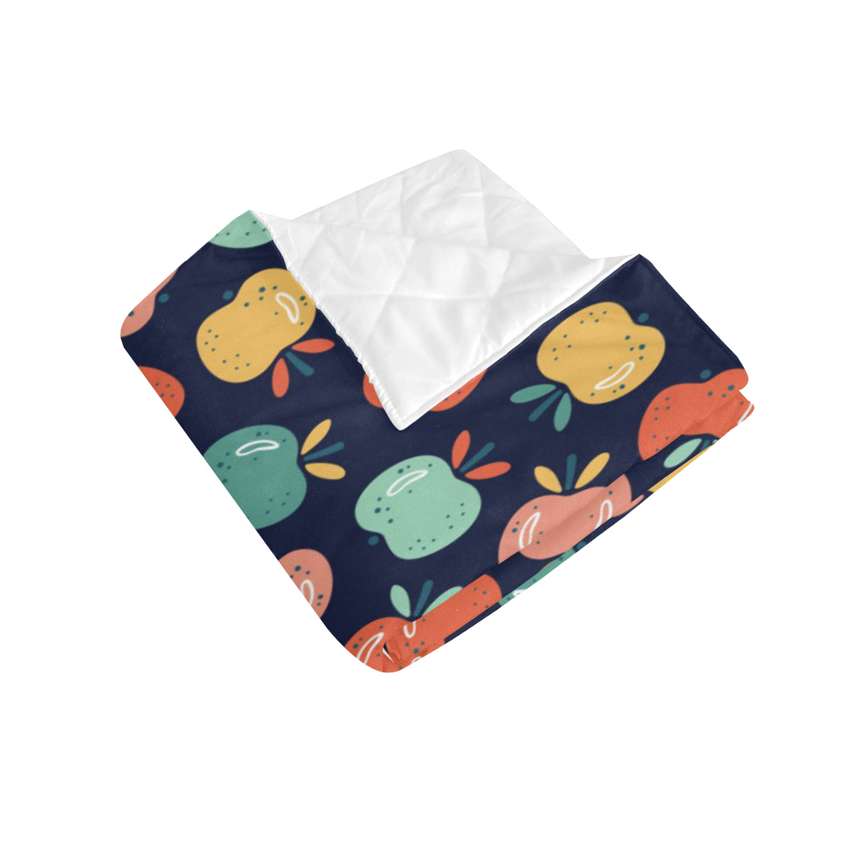 Apple Pattern Print Design AP09 Premium Quilt