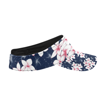 Plumeria Pattern Print Design PM017 Unisex Sun Visor