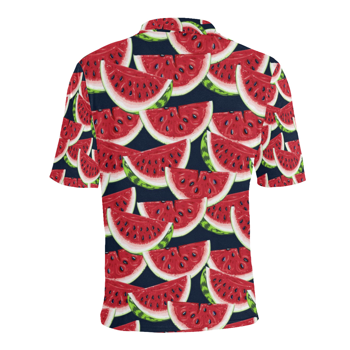 Watermelon Pattern Print Design WM011 Men Polo Shirt