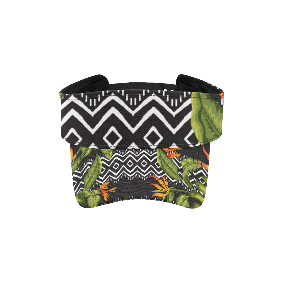Bird Of Paradise Pattern Print Design BOP07 Unisex Sun Visor