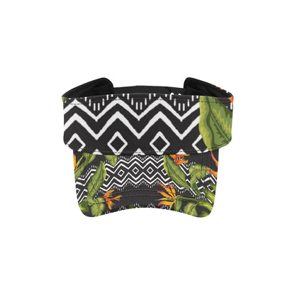Bird Of Paradise Pattern Print Design BOP07 Unisex Sun Visor