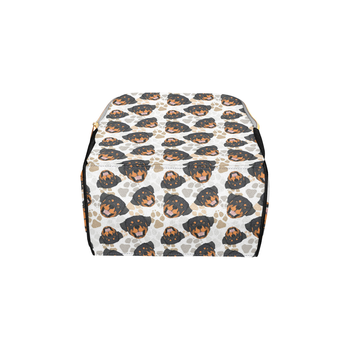Rottweiler Pattern Print Design A03 Diaper Bag Backpack
