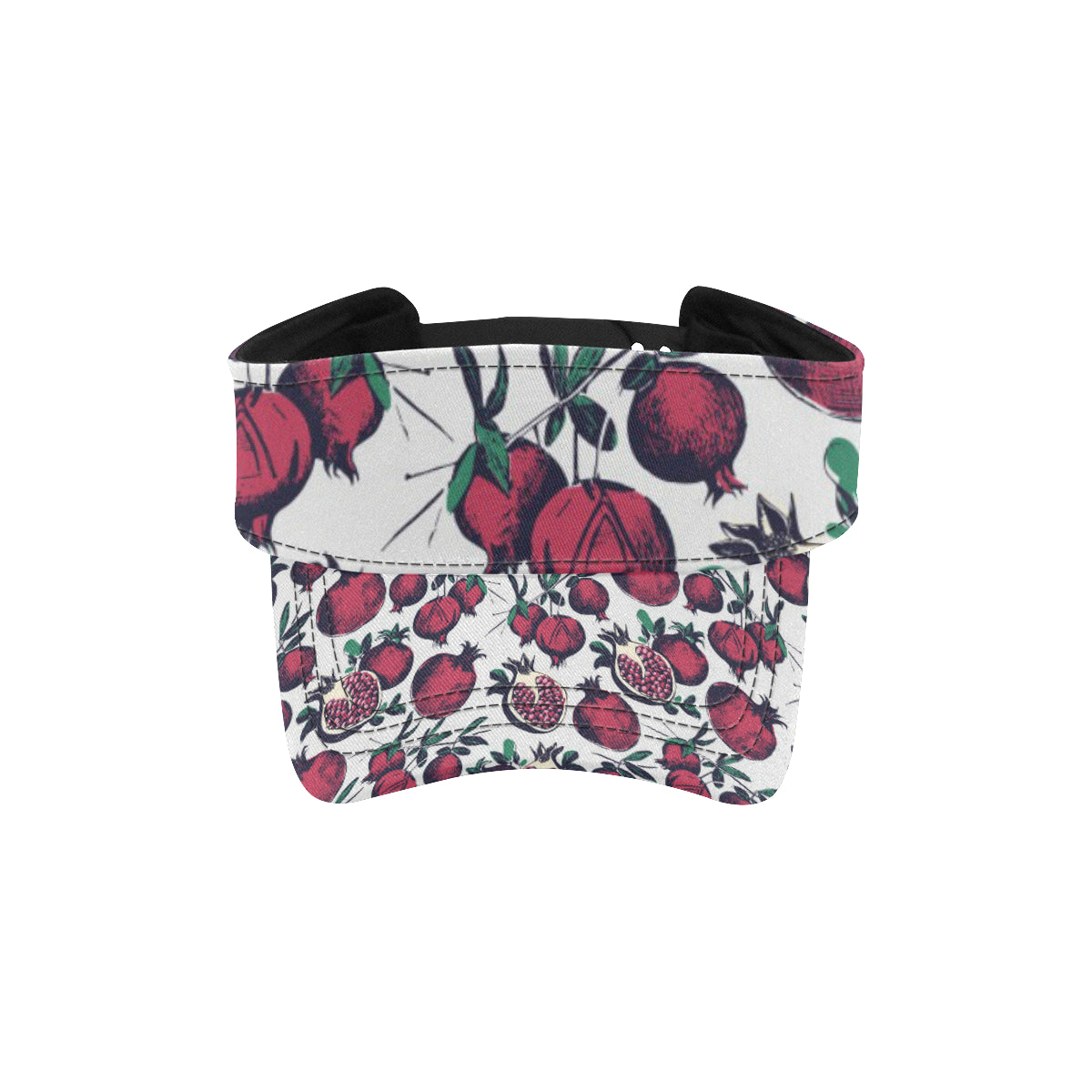Pomegranate Pattern Print Design PG01 Unisex Sun Visor