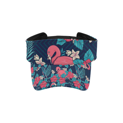 Flamingo Red Hibiscus  Pattern Unisex Sun Visor