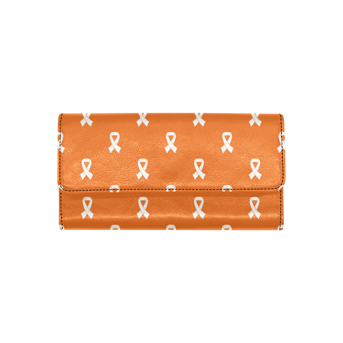 Appendix cancer Pattern Print Design 01 Women's Trifold Wallet