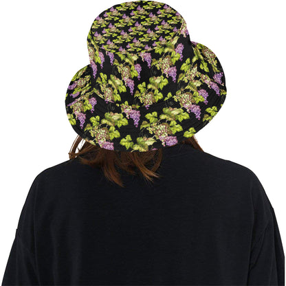 Grape Pattern Print Design GP04 Unisex Bucket Hat