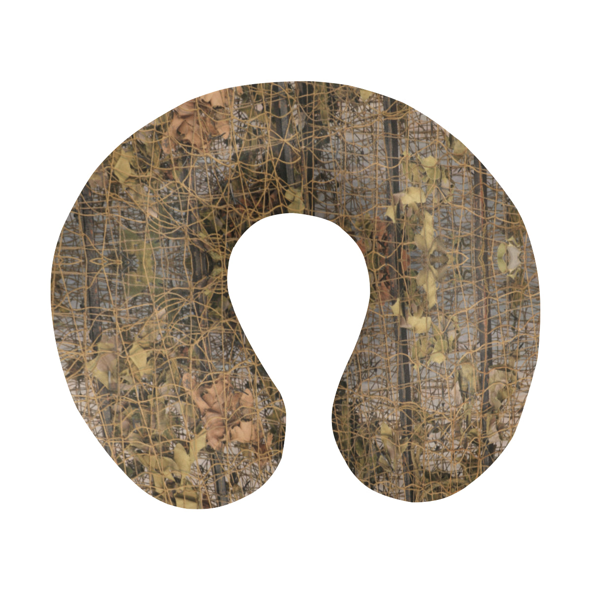 Camouflage Realtree Pattern Print Design 01 U-Shaped Travel Neck Pillow