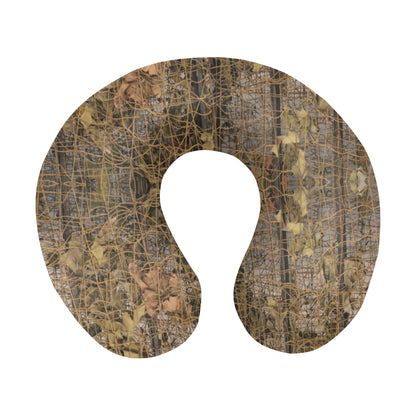 Camouflage Realtree Pattern Print Design 01 U-Shaped Travel Neck Pillow