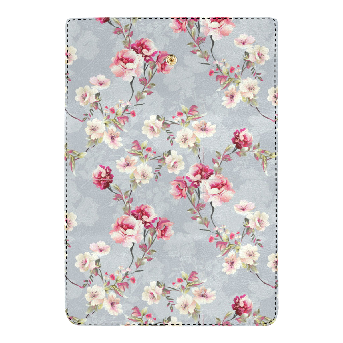 Summer Floral Pattern Print Design SF02 Women's Trifold Wallet