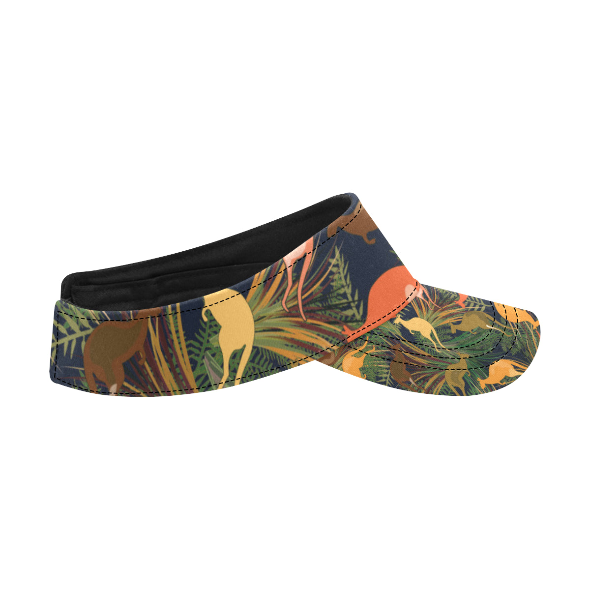 Kangaroos Pattern Print Design 07 Unisex Sun Visor