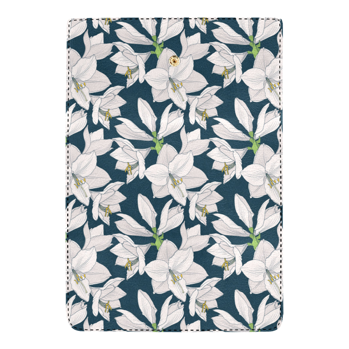 Amaryllis Pattern Print Design 01 Women's Trifold Wallet