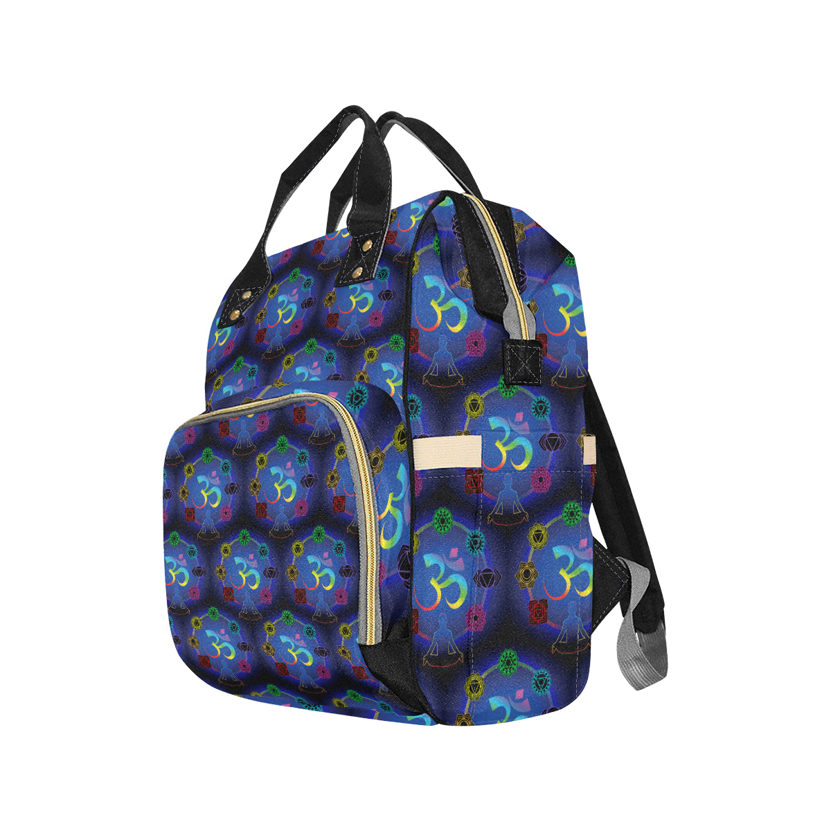Chakra Zen Yoga OM Diaper Bag Backpack