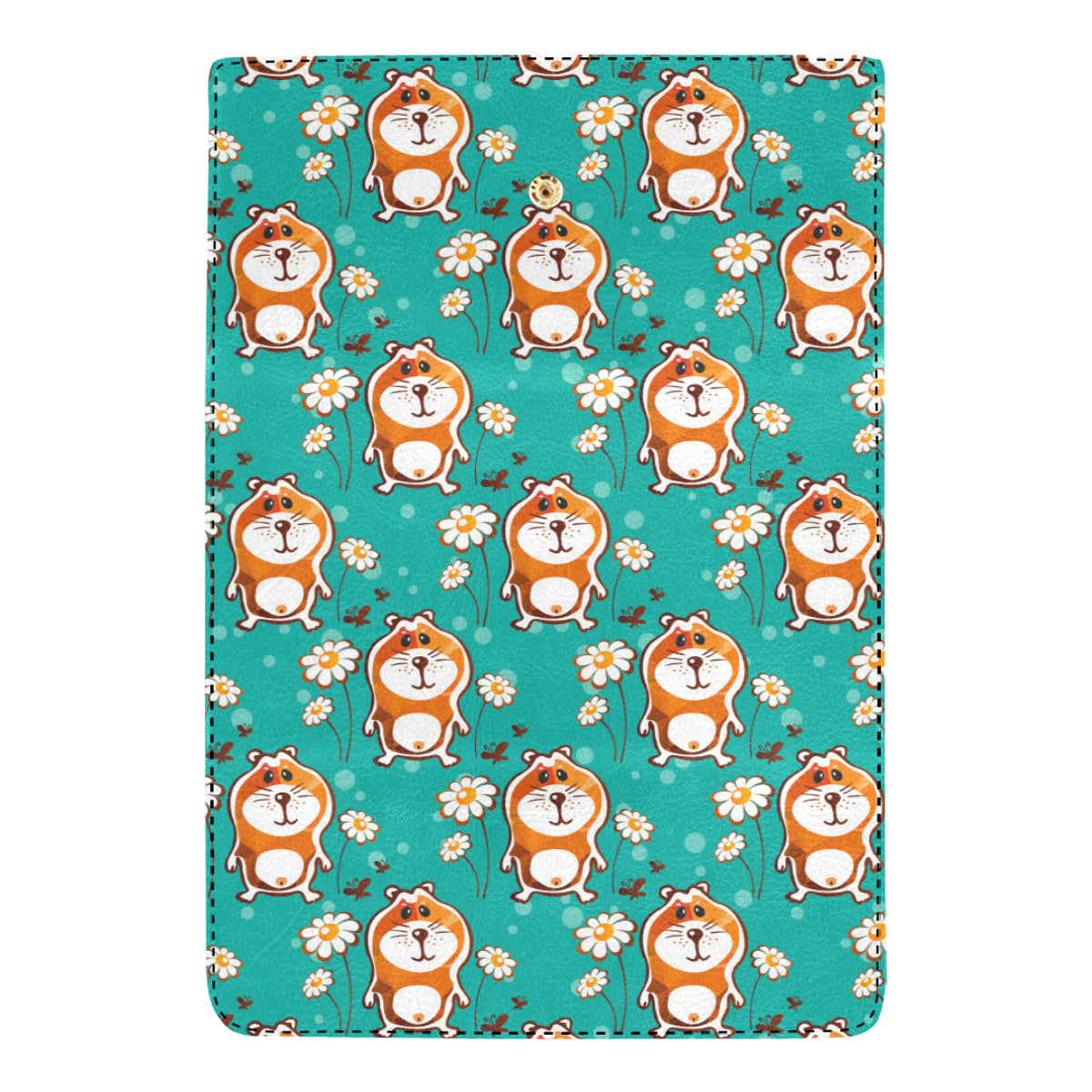 Hamster Pattern Print Design 01 Women's Trifold Wallet