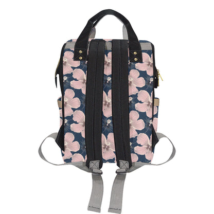 Plumeria Pattern Print Design PM018 Diaper Bag Backpack