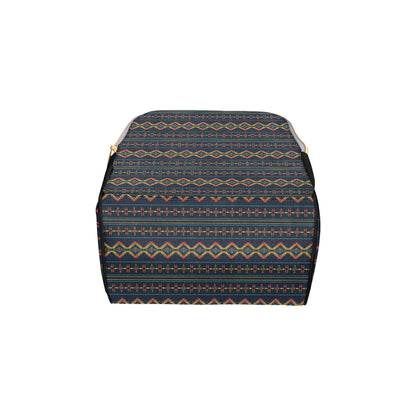 Southwest American Design Themed Print Diaper Bag Backpack