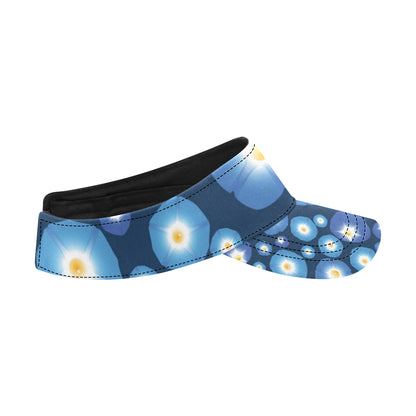 Morning Glory Pattern Print Design 02 Unisex Sun Visor