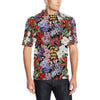 Summer Floral Pattern Print Design SF04 Men Polo Shirt