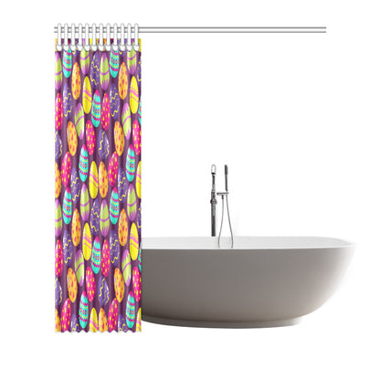 Easter Eggs Pattern Print Design RB04 Shower Curtain