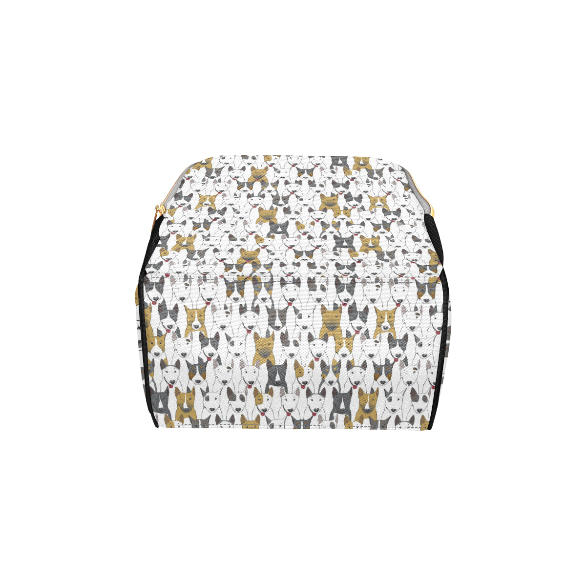 Bull Terriers Pattern Print Design 03 Diaper Bag Backpack